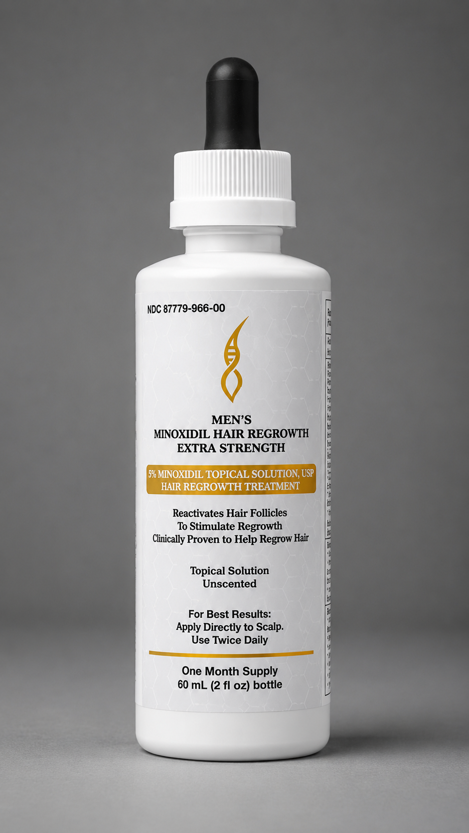 Minoxidil 5% Topical Solution — Extra Strength Hair Regrowth Treatment