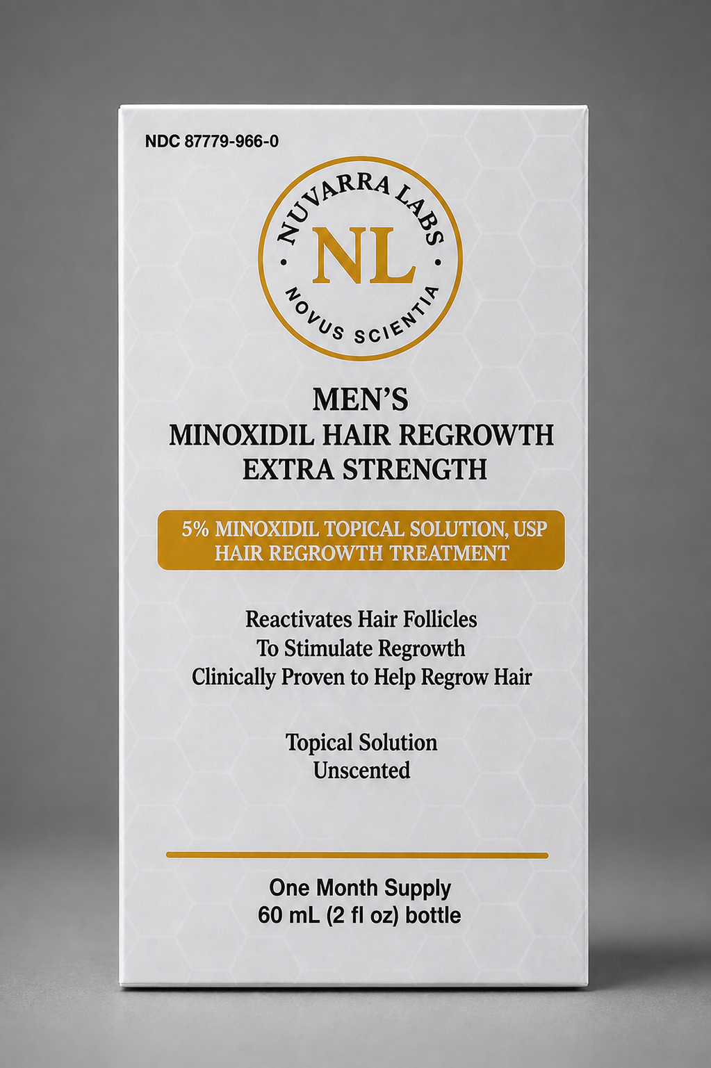 Minoxidil 5% Topical Solution — Extra Strength Hair Regrowth Treatment